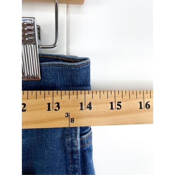 Madewell 9" Mid-Rise Skinny Jeans in Paloma Wash: Raw-Hem Edition 28 - Picture 6 of 15